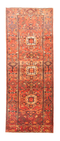 Perserteppich - Nomadic 302 x 112 cm - orange
