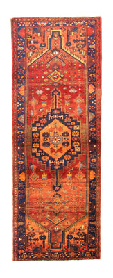 Perserteppich - Nomadic 290 x 103 cm - orange