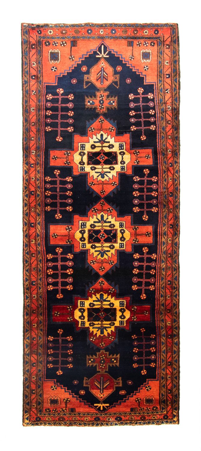 Perserteppich - Nomadic 305 x 115 cm - blau