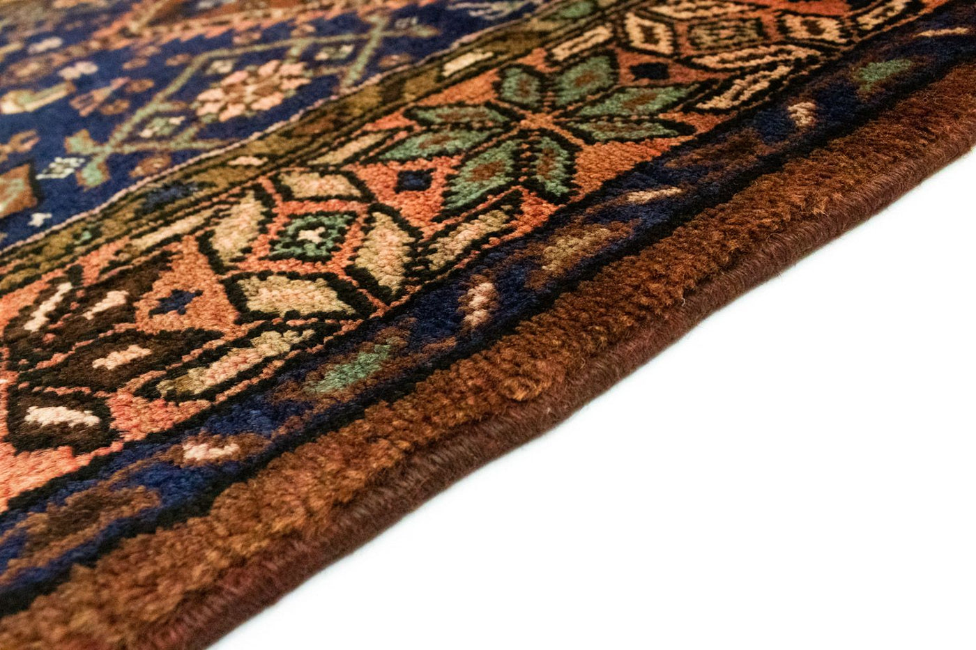 Perserteppich - Nomadic 303 x 115 cm - blau