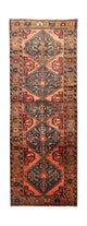 Perserteppich - Nomadic 295 x 104 cm - blau