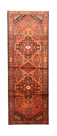 Perserteppich - Nomadic 290 x 103 cm - orange