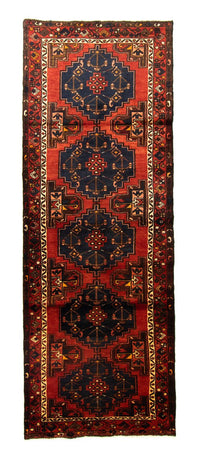 Perserteppich - Nomadic 305 x 105 cm - blau