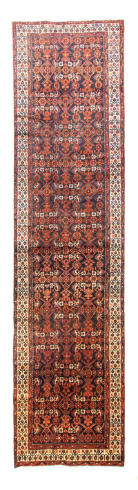 Perserteppich - Nomadic 427 x 103 cm - braun