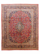 Perserteppich - Keshan 384 x 303 cm - blau