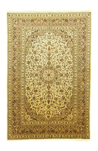 Perserteppich - Keshan 305 x 195 cm - beige