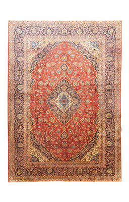 Perserteppich - Keshan 410 x 310 cm - rot