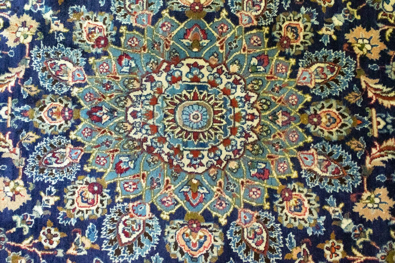 Perserteppich - Classic 411 x 298 cm - blau