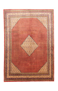 Perserteppich - Mir 314 x 217 cm - rot