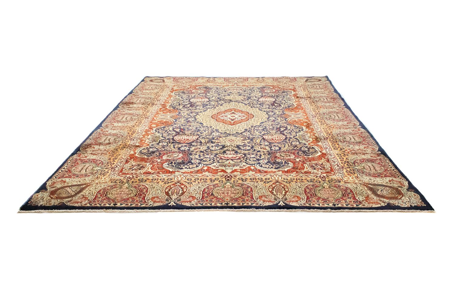 Perserteppich - Classic 397 x 292 cm - blau