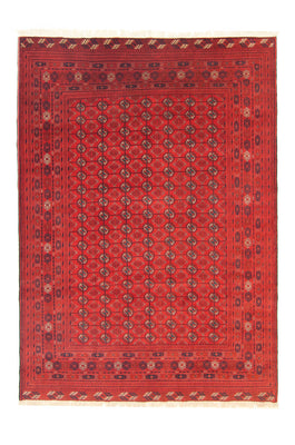 Afghan Teppich - Buchara 288 x 202 cm - dunkelrot