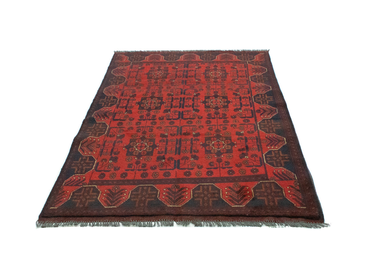 Afghan Teppich - Kunduz 191 x 121 cm - dunkelblau