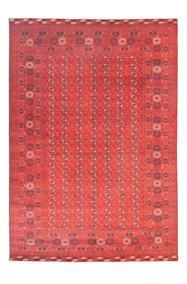 Afghan Teppich - Buchara 294 x 203 cm - dunkelrot
