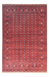 Afghan Teppich - Buchara 297 x 198 cm - dunkelbraun