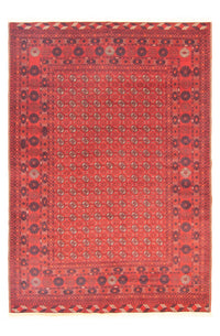 Afghan Teppich - Buchara 295 x 199 cm - dunkelrot