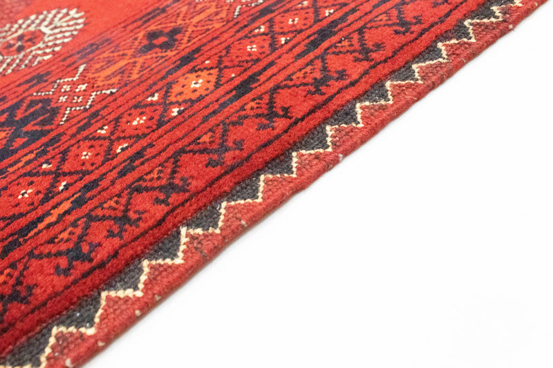 Afghan Teppich - Buchara 295 x 199 cm - dunkelrot