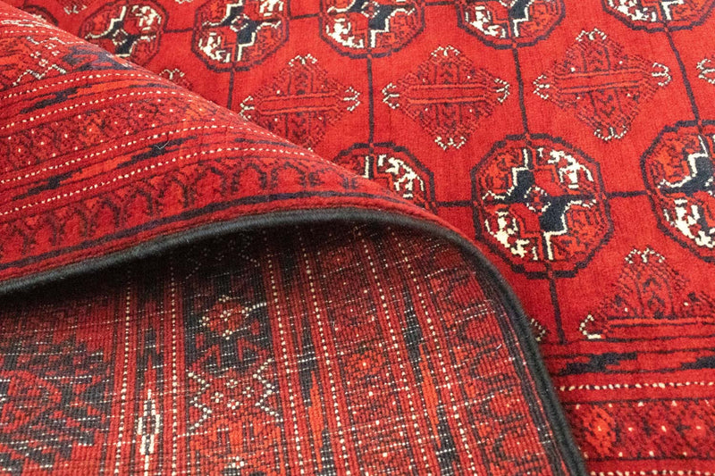 Afghan Teppich - Buchara 293 x 203 cm - rot
