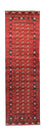 Afghan Teppich - Buchara 293 x 87 cm - dunkelrot
