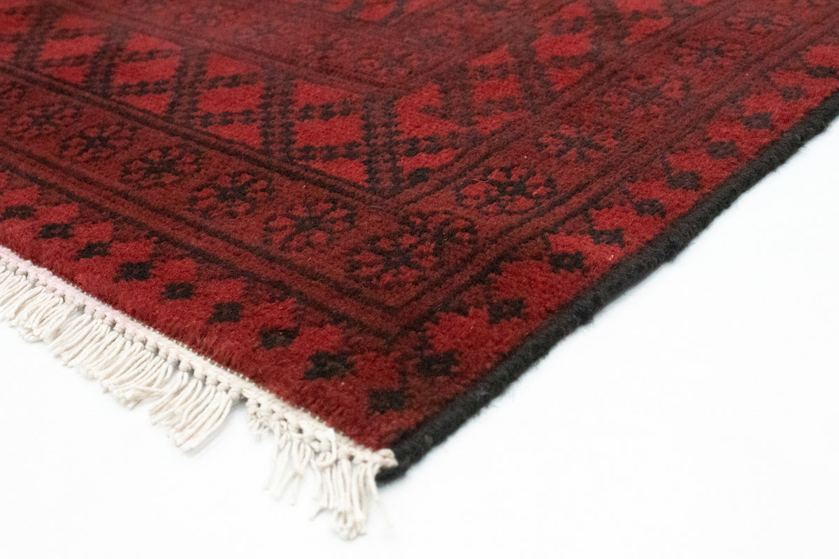 Afghan Teppich - Filpa 140 x 100 cm - rot