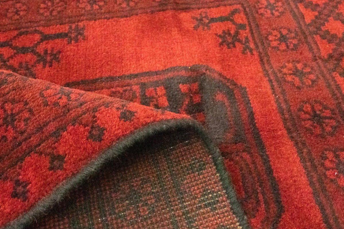 Afghan Teppich - Filpa 140 x 100 cm - rot
