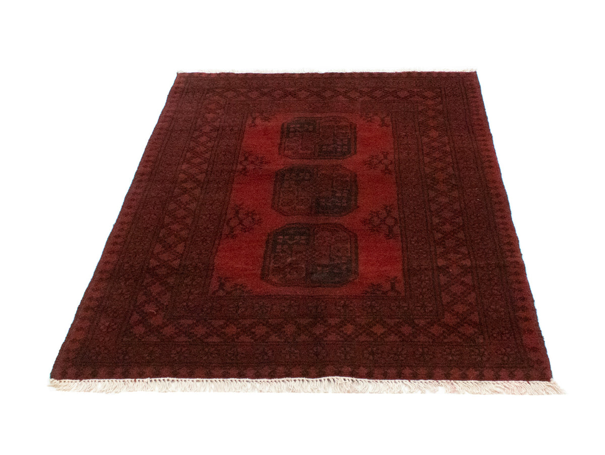 Afghan Teppich - Filpa 140 x 100 cm - rot