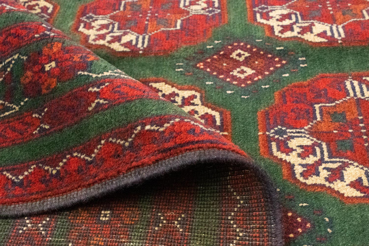 Afghan Teppich - Kunduz 190 x 150 cm - rot