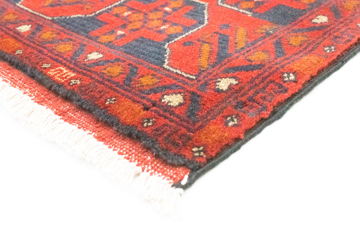 Afghan Teppich - Kunduz 154 x 100 cm - rot