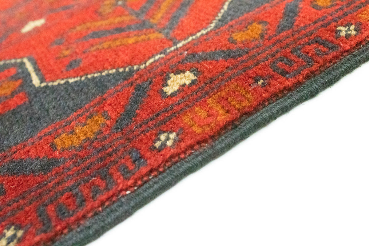 Afghan Teppich - Kunduz 154 x 100 cm - rot