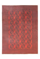 Afghan Teppich - Filpa 345 x 256 cm - dunkelrot