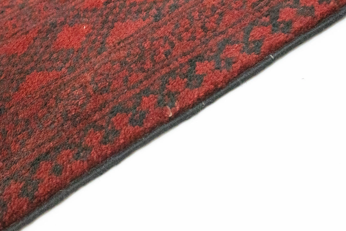 Afghan Teppich - Filpa 345 x 256 cm - dunkelrot