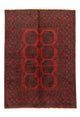 Afghan Teppich - Filpa 196 x 145 cm - rot