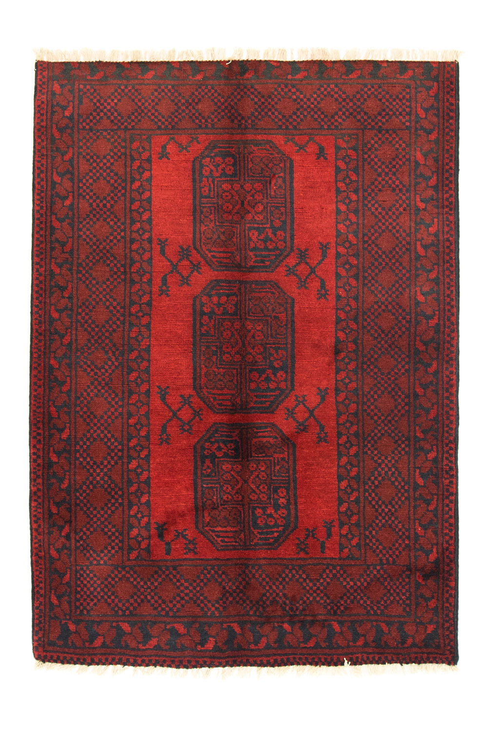 Afghan Teppich - Filpa 148 x 106 cm - rot