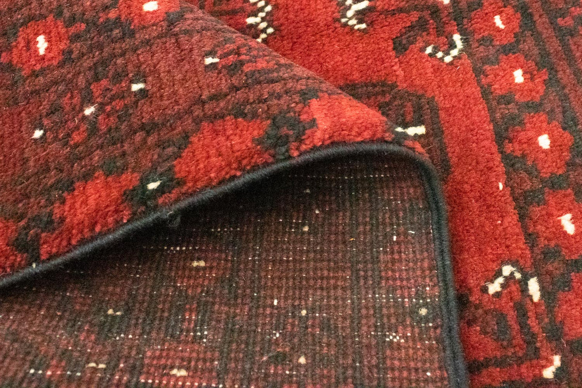 Afghan Teppich - Filpa 141 x 98 cm - rot