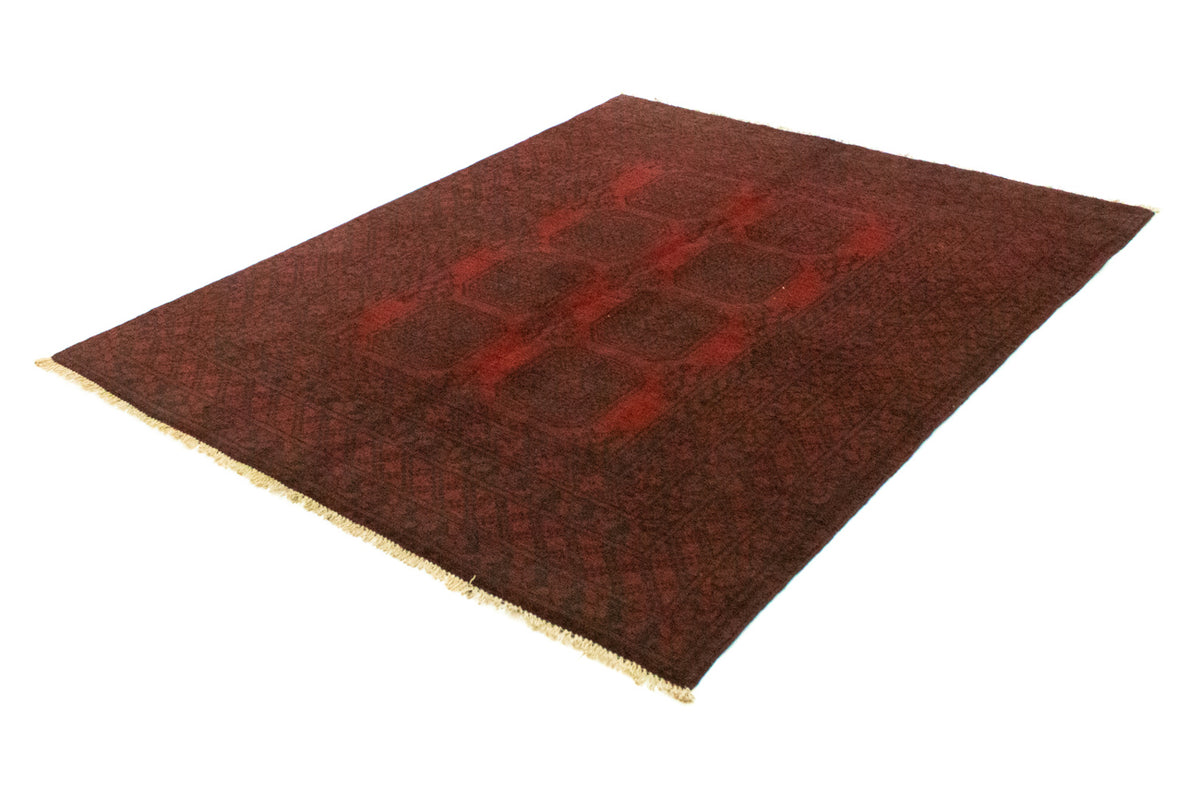 Afghan Teppich - Filpa 194 x 151 cm - rot