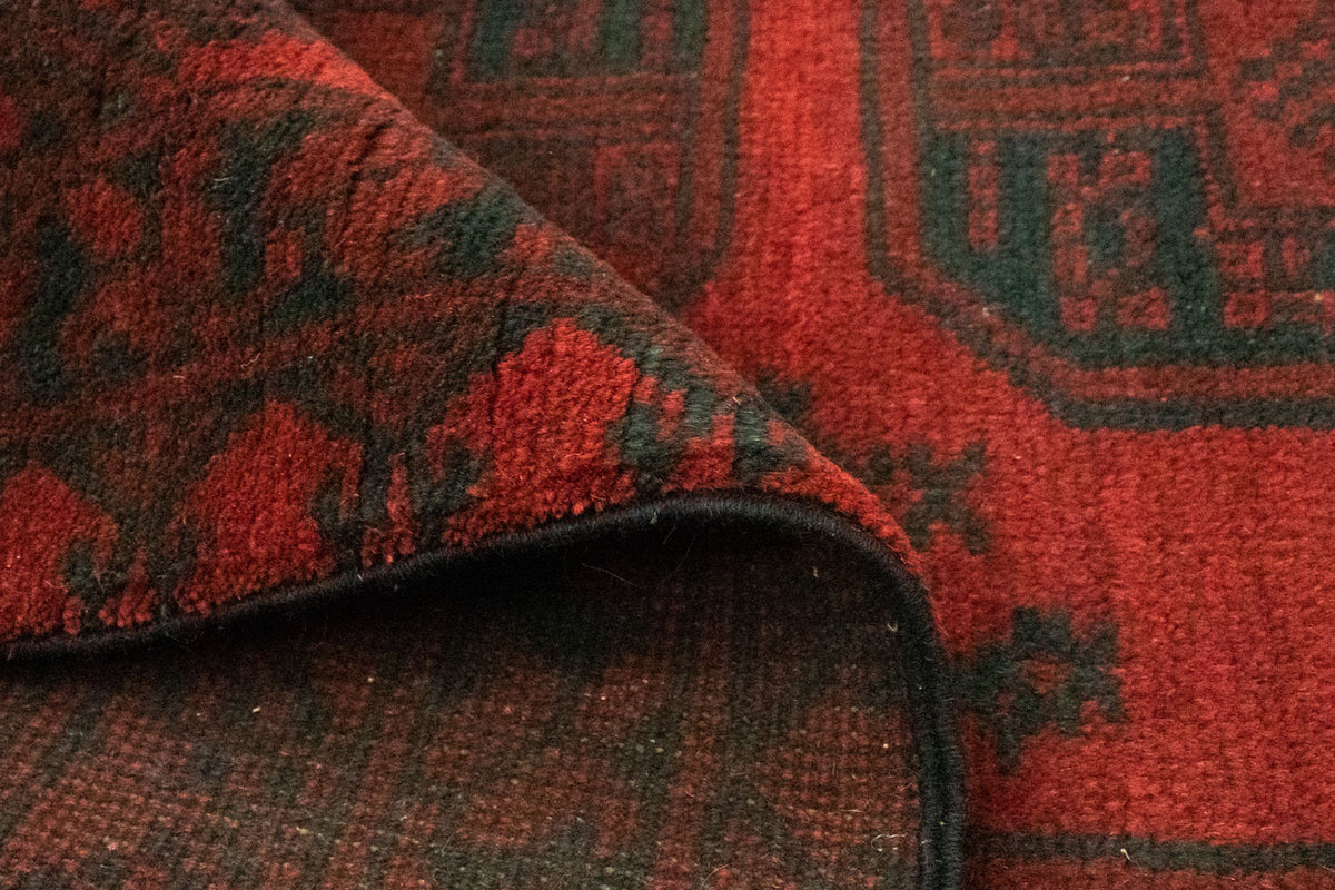 Afghan Teppich - Filpa 193 x 147 cm - rot