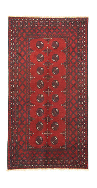 Afghan Teppich - Filpa 192 x 99 cm - rot