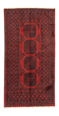 Afghan Teppich - Filpa 198 x 96 cm - rot
