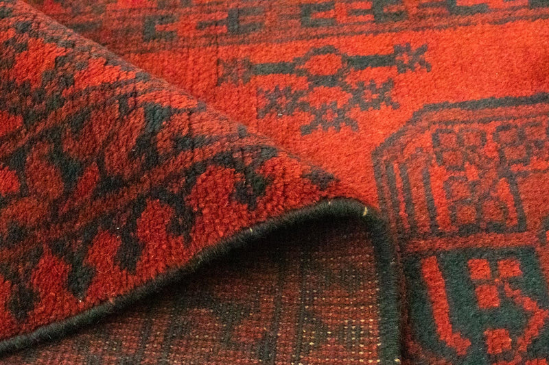 Afghan Teppich - Filpa 198 x 96 cm - rot