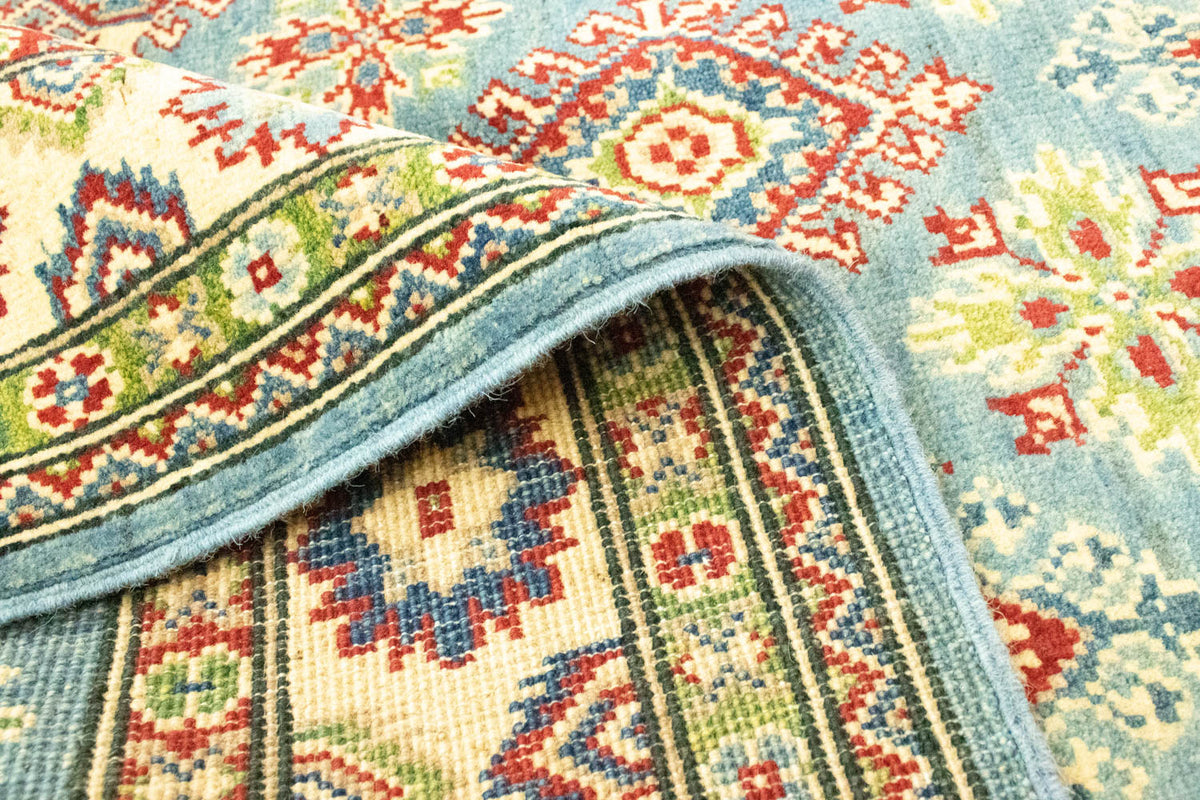 Ziegler Teppich - Kazak 183 x 118 cm - hellblau