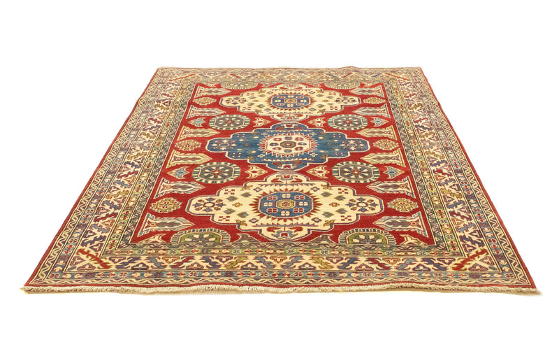 Ziegler Teppich - Kazak 198 x 157 cm - dunkelrot