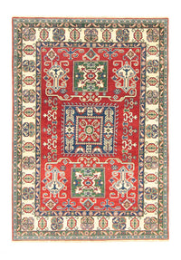 Ziegler Teppich - Kazak 212 x 146 cm - dunkelrot
