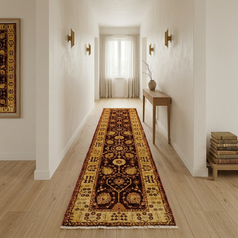 Ziegler Teppich 347x81cm - Orientteppich