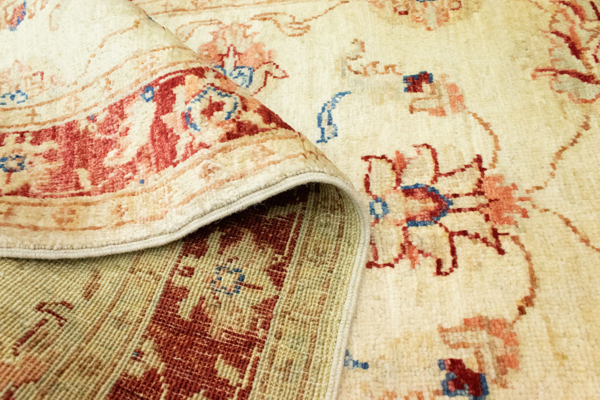 Ziegler Teppich 299 x 80 cm - hellbeige