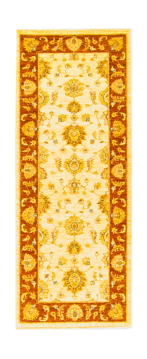 Ziegler Teppich 203 x 81 cm - hellbeige