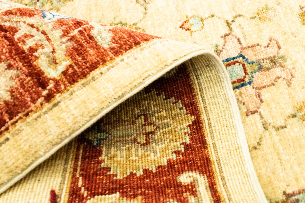 Ziegler Teppich 203 x 81 cm - hellbeige