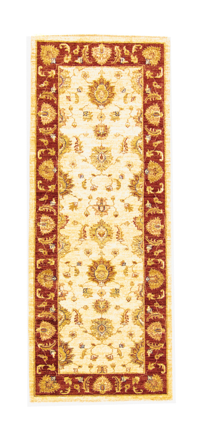 Ziegler Teppich 204 x 80 cm - hellbeige