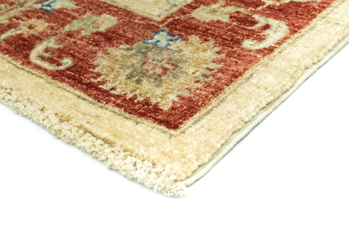 Ziegler Teppich 204 x 80 cm - hellbeige