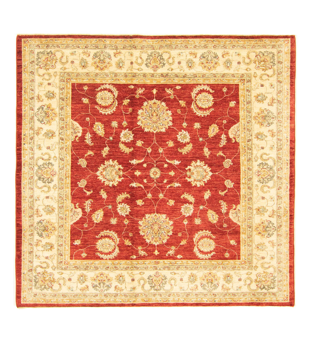 Ziegler Teppich 178 x 176 cm - rot