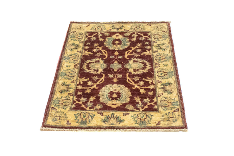 Ziegler Teppich 87 x 61 cm - dunkelbraun