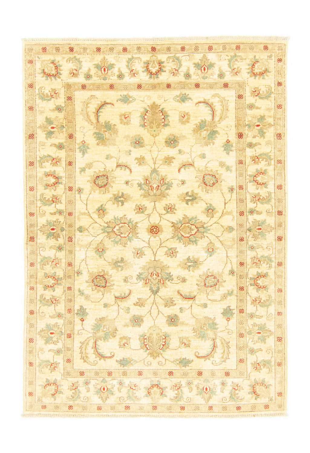 Ziegler Teppich 182 x 123 cm - hellbeige